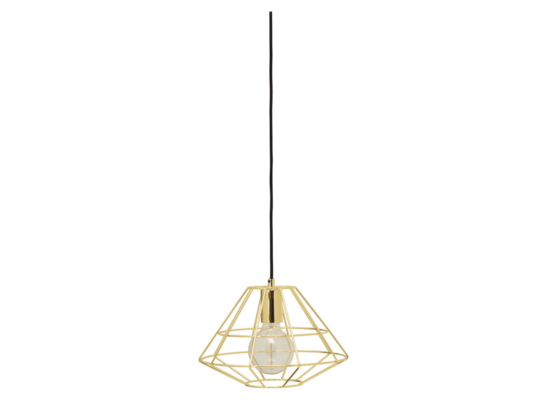 DIAMOND PENDANT LAMP 300Ø, BRASS - Repro Project Furniture